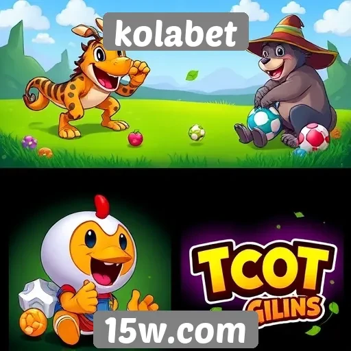 Comparativo de jogos disponíveis na plataforma Kolabet