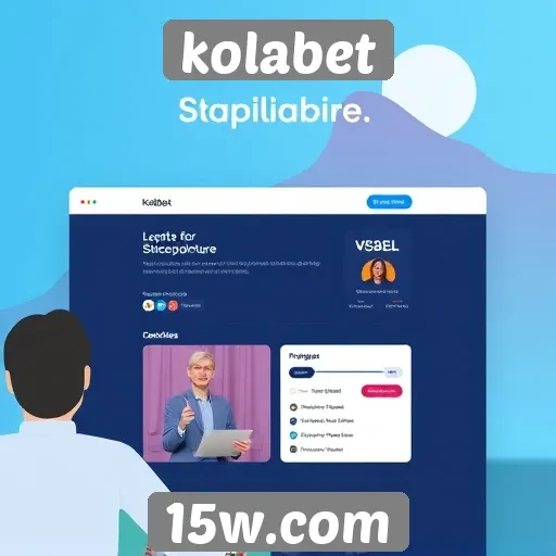 Avaliação da interface do usuário do site kolabet